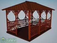 Садовая беседка "Солнечногорск"