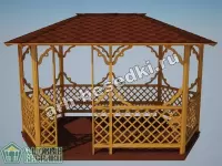 Садовая беседка "Нагатинская"