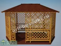 Садовая беседка "Савеловская"