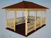 Садовая беседка "Раменск"