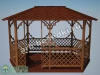 Садовая беседка "Нагатинская"