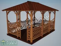 Садовая беседка "Лобня"