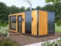 Баня ”Скандинавия” с увеличенной комнатой отдыха 1