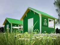 Деревянный павильон "Ярмарочный" (3х3 м.)