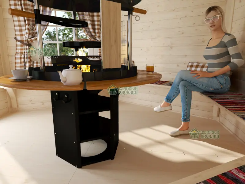 Гриль-беседка Laplandiya фото интерьера №9