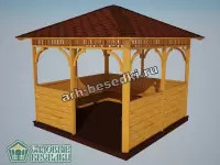 Садовая беседка "Мильтония"