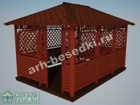 Садовая беседка "Дедовск"