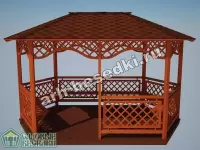 Садовая беседка "Полежаевская"