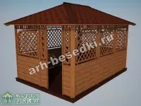 Садовая беседка "Гостевая"