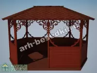 Садовая беседка "Шипиловская"