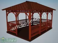 Садовая беседка "Златоуст"