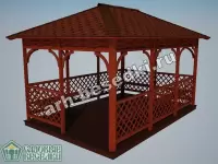 Садовая беседка "Люберцы"