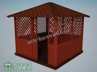 Садовая беседка "Кливия"