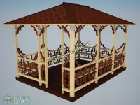 Садовая беседка "Пущино"