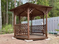 Беседка Русская со сборкой фото 3