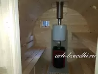 Баня бочка "Пятерочка +" Длина 5,5 м