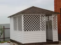Беседка закрытая 3х4