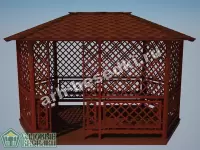 Садовая беседка "Савеловская"