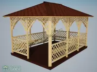 Садовая беседка "Чехов"