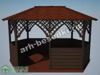 Садовая беседка "Менделеевская"