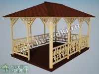 Садовая беседка "Ногинск"