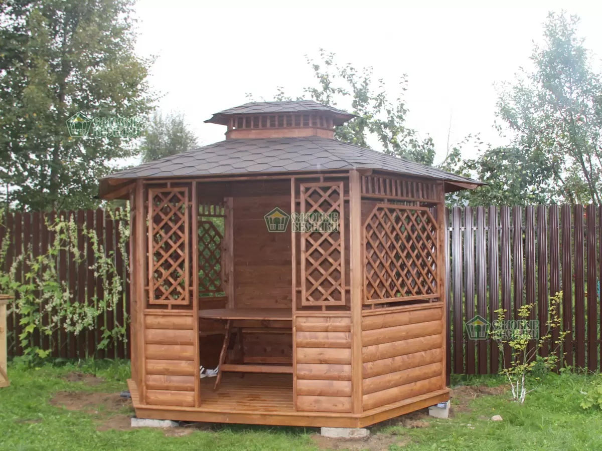 Овальная беседка \"Вилла\"