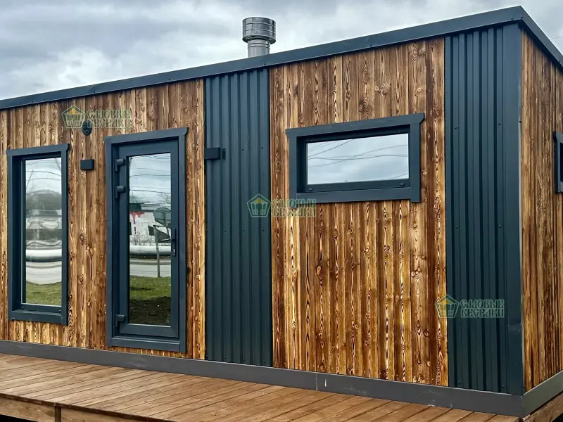 Баня Север 6х2,5 комплектация Premium Фото 6