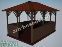 Садовая беседка "Мариинск"