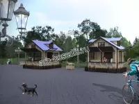 Домик для ярмарки "Декоративный" 2x3м