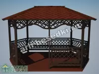 Садовая беседка "Полежаевская"