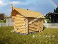 Баня рубленная