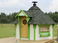 Гриль домик Premium \"Suomi\"  9,5 м 2
