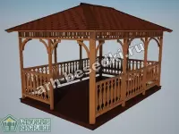 Садовая беседка "Златоуст"