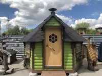 Гриль домик выставочный образец бу