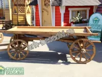 Большая телега плоская