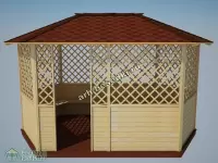 Садовая беседка "Алексеевская"