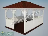 Садовая беседка "Онега"