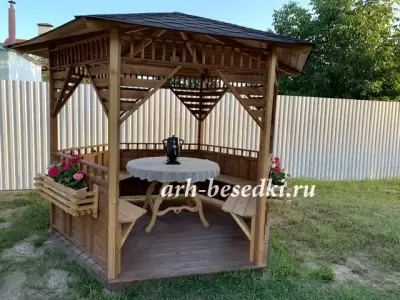 Отзыв о садовой беседке «Новая Рига»