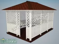 Садовая беседка "Луховицо"