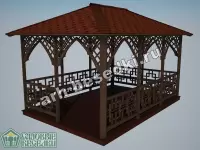 Садовая беседка "Ожерелье"