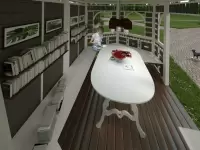 Беседка деревянная \"Оазис\"