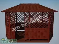 Садовая беседка "Пролетарская"