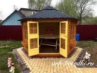 Стол для гриль домика и гриль беседки 9,5 м2