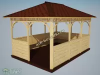 Садовая беседка "Вельск"