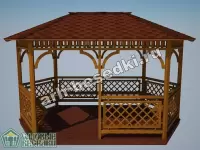 Садовая беседка "Римская"