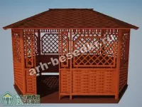 Садовая беседка "Рижская"