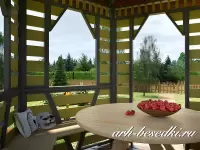 Беседка для дачи "Виктория"