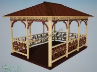 Садовая беседка "Сергиев Посад"