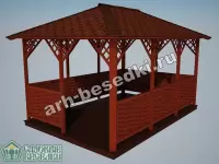 Садовая беседка "Руза"