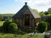 Гриль домик "Финский" Premium площадь 17 м 2